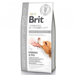BRIT VETERINARY DIET DOG JOINT MOBILITY sausā barība suņiem 12kg